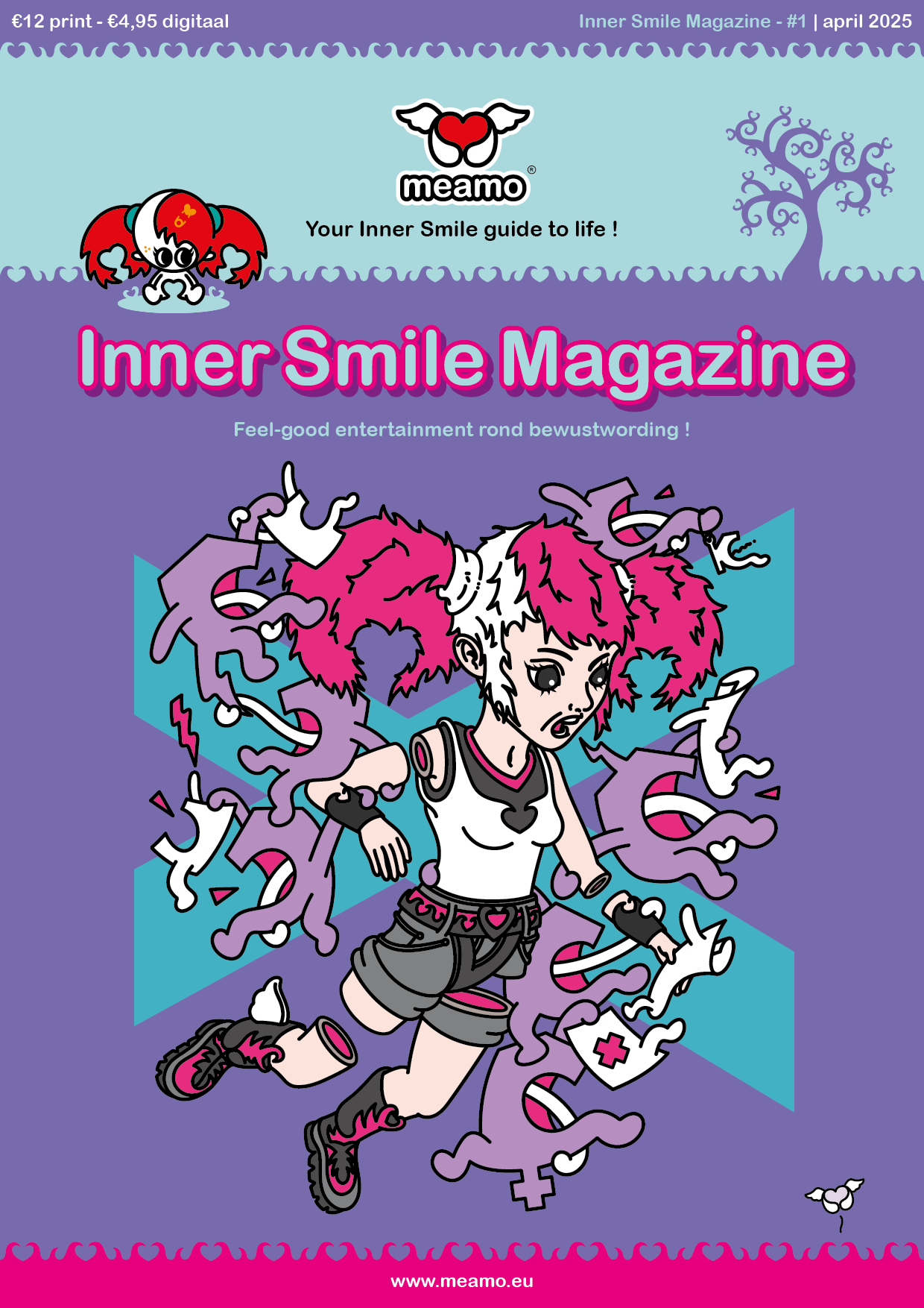 Inner Smile Magazine - print editie - Nederlandstalige versie - Jaarabonnement